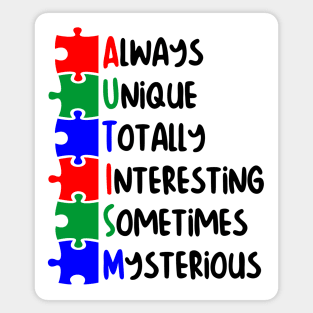 Autism Awareness Magnet